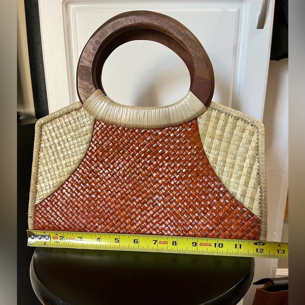 Woven tote bag/purse - Picture 5 of 7